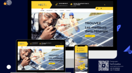 tech voudou Business website pour Hecto Energy