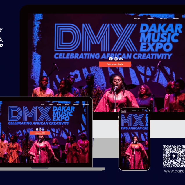 tech voudou Music website for Dakar Music Expo