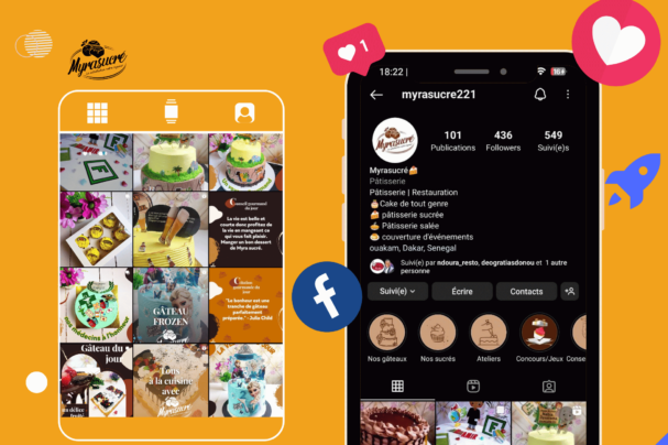 Myra sucré social media by techvoudou