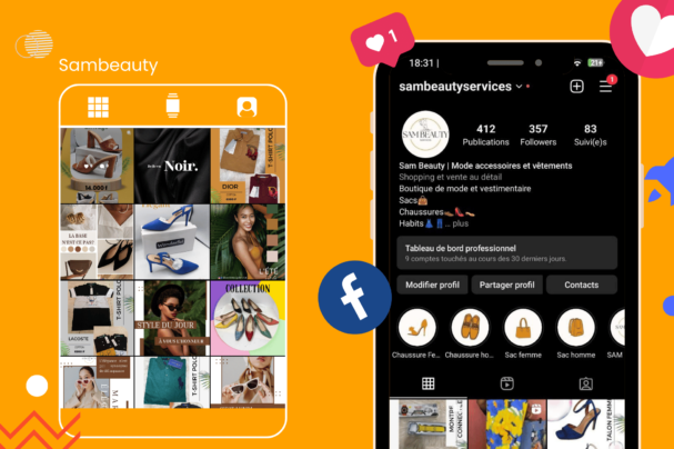 Samservice social media by techvoudou