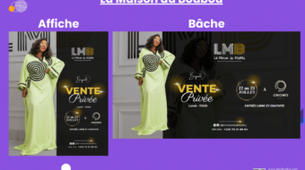affiche vente privée la maison du boubou