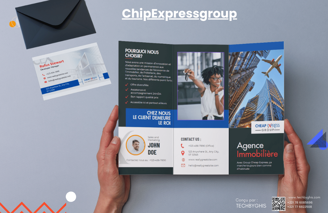 flyers Groupe chipexpress from Techbyghis