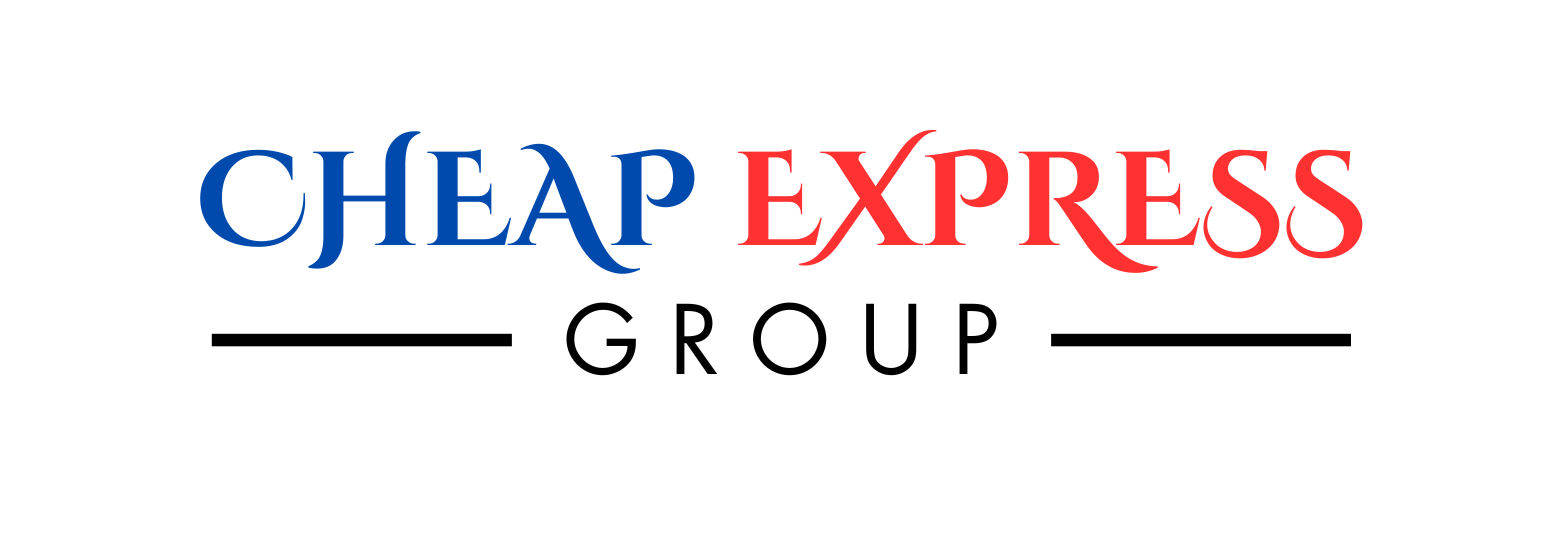 Logo cheap express V3 font blanc