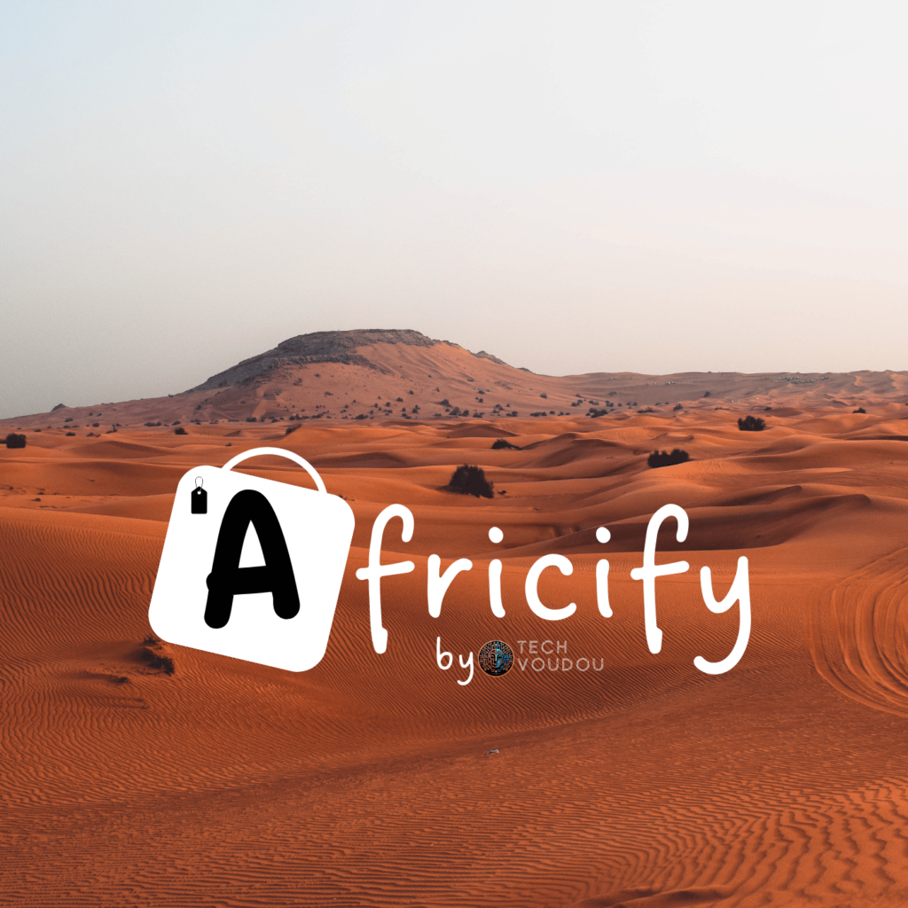 Tech voudou Portfolio - Africify logo bright