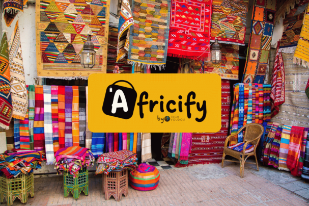 Tech voudou Portfolio - Africify logo dark