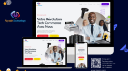 Tech voudou enterprise website pour Fayolit Technology
